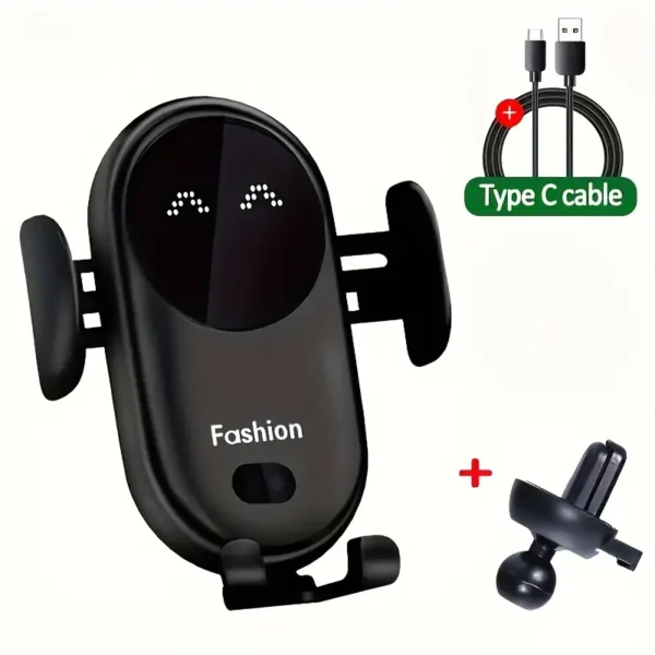 🔥Time-limited Special 🔥Fast Automatic Infrared Induction Wireless Car Charger Car Air Vent Mobile Phone Holder with Quick Charging - Image 5