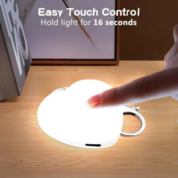 Purse Light Handbag With Automatic Sensor Bed Lamp Heart Light Gift Ideas Women - Image 3