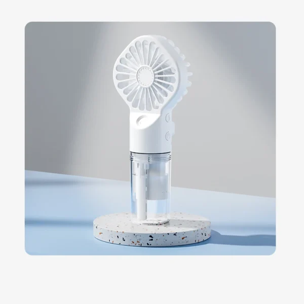 🔥Portable Handheld Spray Fan,Water Spray Mist Fan,Student Dormitory Mini Fan,Summer Supplies, Cooling Tools,Outdoor Small Fan 1pc 🔥 - Image 7