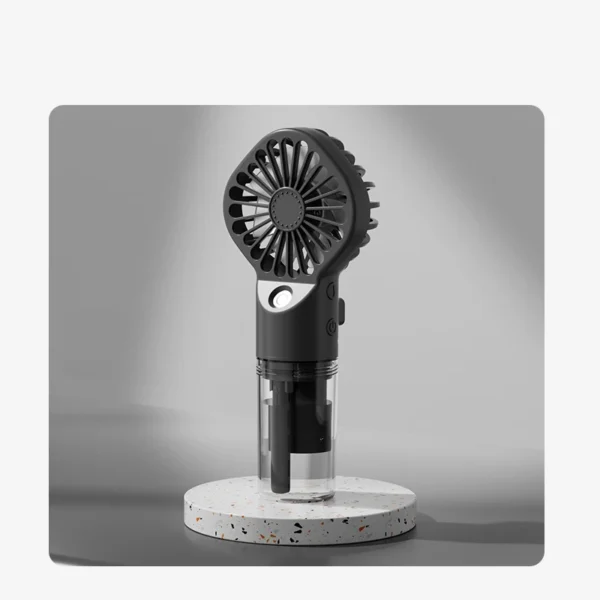 🔥Portable Handheld Spray Fan,Water Spray Mist Fan,Student Dormitory Mini Fan,Summer Supplies, Cooling Tools,Outdoor Small Fan 1pc 🔥 - Image 6