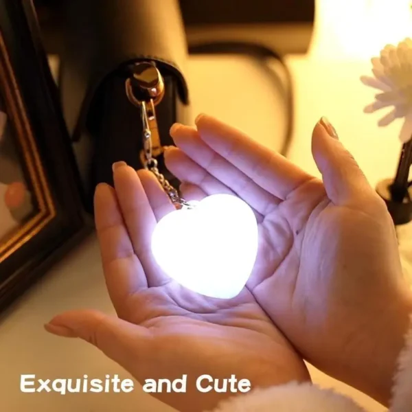 Purse Light Handbag With Automatic Sensor Bed Lamp Heart Light Gift Ideas Women - Image 4