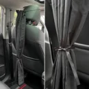 🔥Universal Car Privacy Curtains Between Rear Seat Privacy Protection Sun Shades Side Window Covers for Taxi Car Travel Accessorie✨