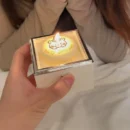 🔥Valentine Bear Flip Ring Box Ring Display Storage Box Mini Cake Gift Boxes Girlfriend Gift Jewelry Birthday Gift Packaging Box🔥