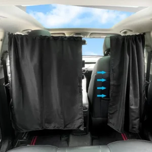 🔥Universal Car Privacy Curtains Between Rear Seat Privacy Protection Sun Shades Side Window Covers for Taxi Car Travel Accessorie✨
