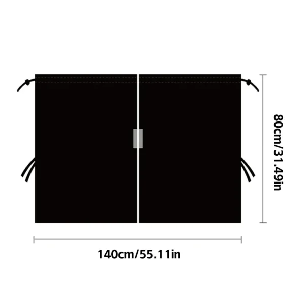 🔥Universal Car Privacy Curtains Between Rear Seat Privacy Protection Sun Shades Side Window Covers for Taxi Car Travel Accessorie✨ - Image 6